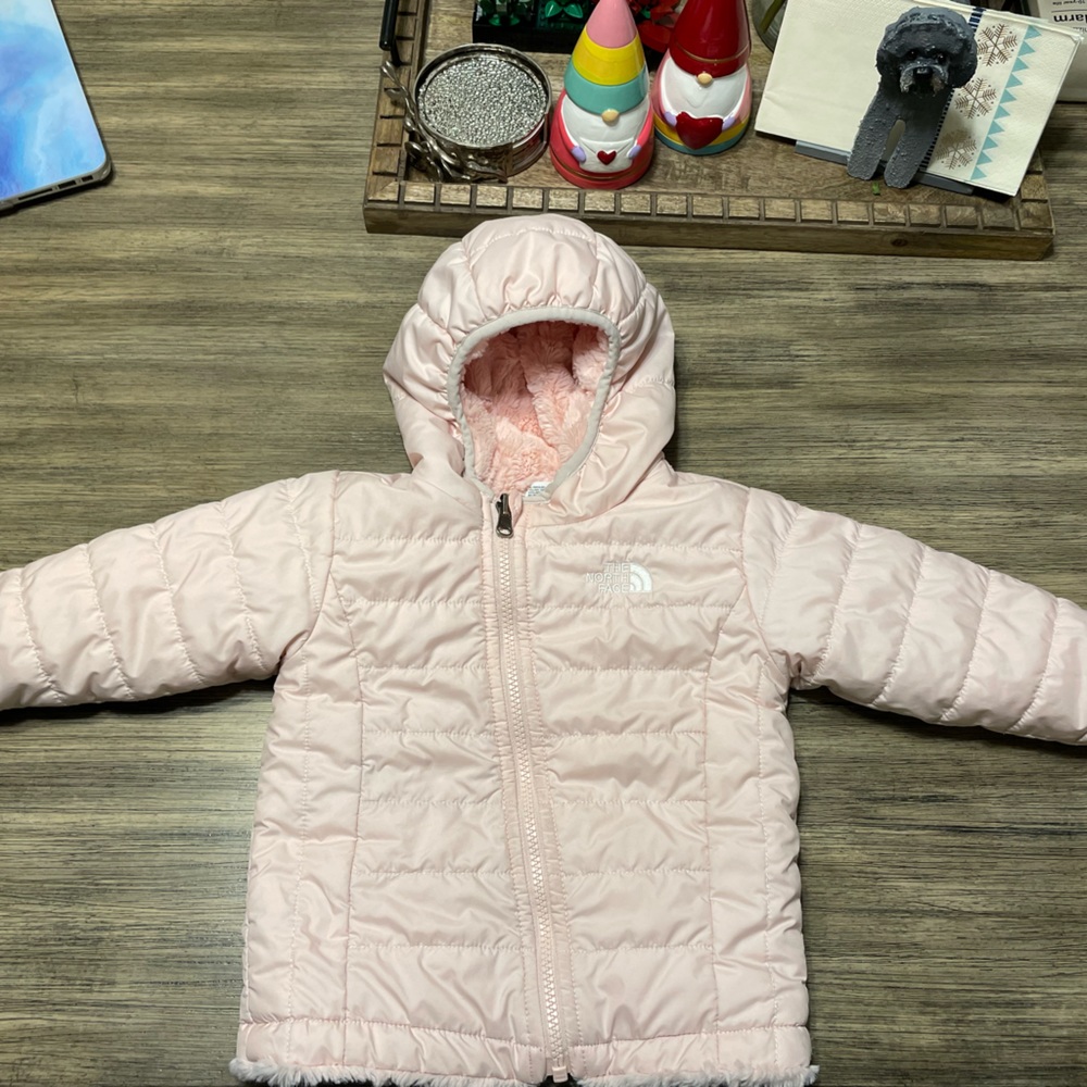 THE NORTH FACE Infant Reversible Mossbud Swirl Insulated Jacket